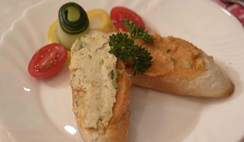 Predjedlo: Viacfarebná stavba