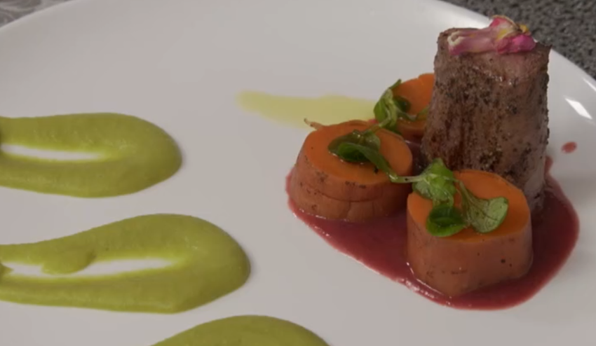 Hlavné jedlo: Pálené v  lese