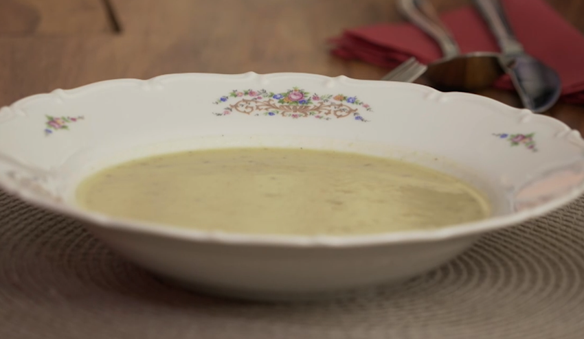 Polievka: Mix v hlbokom tanieri