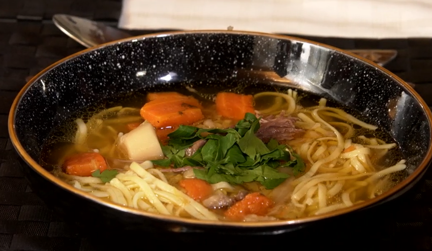 Polievka: Dobrú chuť Dunčo..