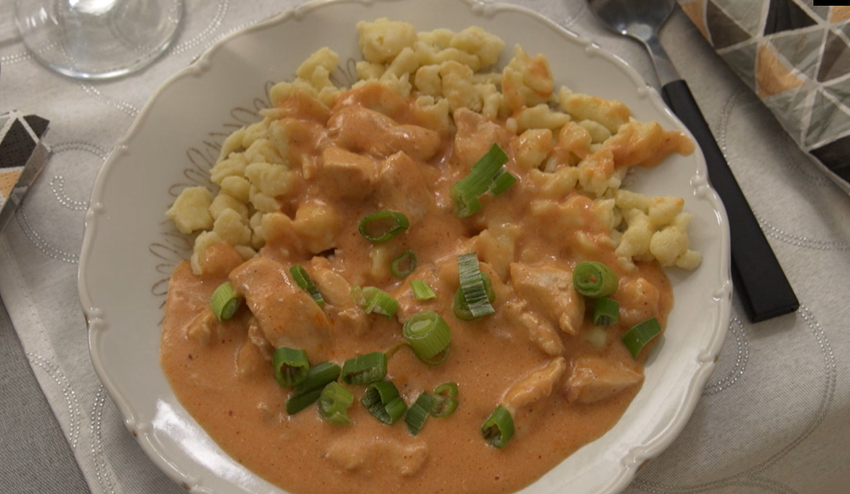 Hlavné jedlo: Prsatá s netradičnou prílohou