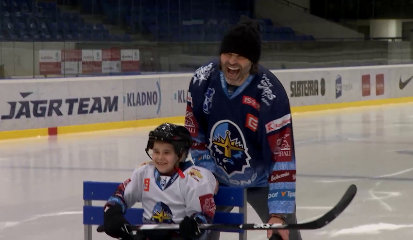 Splnenie sna pre ťažko chorého Lukáška: Dojímavé stretnutie s Jardom Jágrom vás dostane!