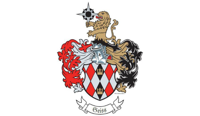 Geissenovci majú vlastný erb!