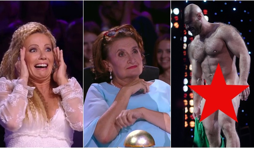 Toto sme ešte v Talente nemali: Súťažiaci sa vyzliekol donaha a porote ukázal prirodzenie!