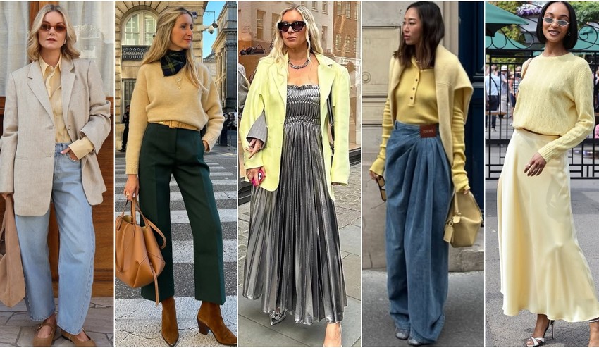 Chcete osviežiť svoje jarné outfity? Tieto kombinácie s maslovou farbou vás rozžiaria!