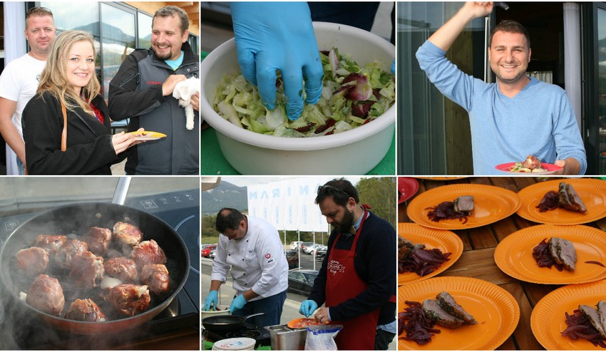 Konečne varili aj oni: Junior s Marekom Ortom v akcii vás bavili slovom i dobrým jedlom!