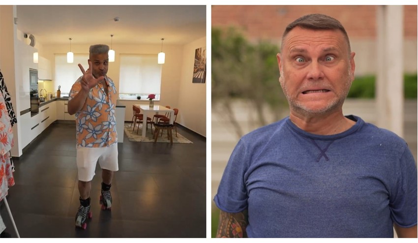 Ladižo išiel z Tonyho Moisésa do kolien: Roller disco v Bez servítky ho poriadne zaskočilo!