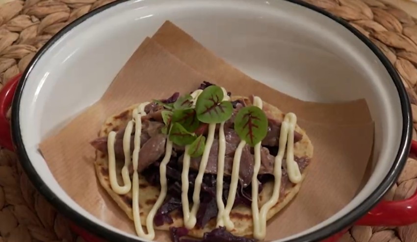 Predjedlo: Tacos z erteplí