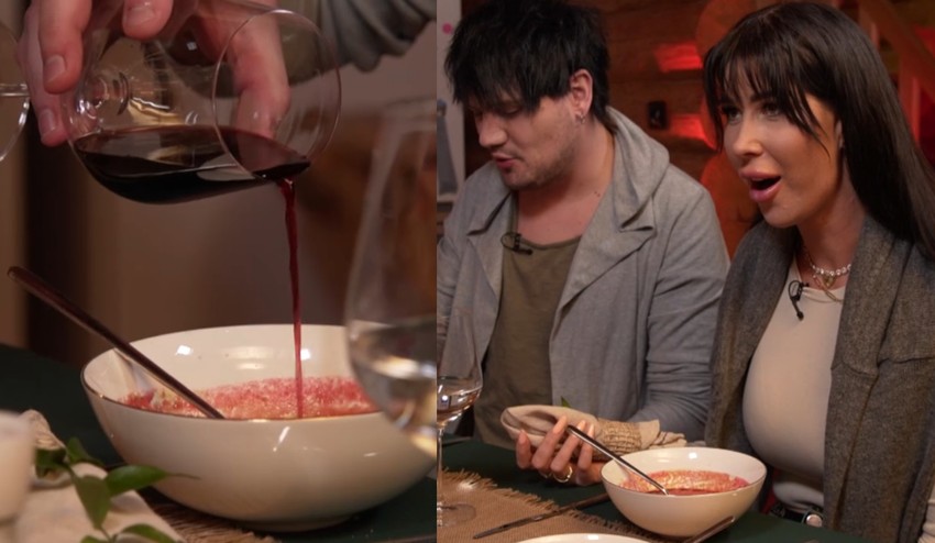 TOTO by len tak nejaký hostiteľ neodpustil: Rado si do Jarkinej polievky naleje pohár vína!