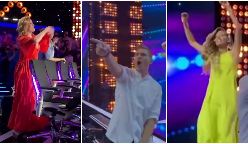 Nadupaná atmosféra na nakrúcaní Talentu: Pozrite, ako to moderátori a porota rozbalili!