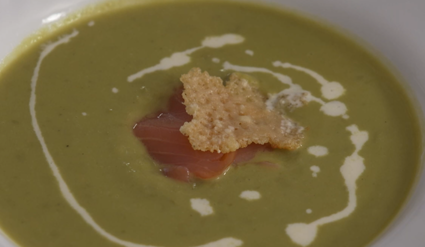 Polievka: Ružové v brčálu