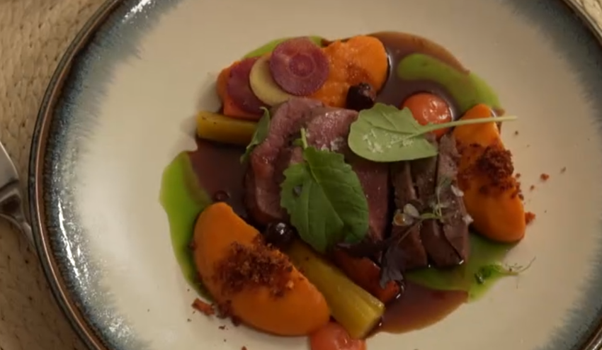 Hlavné jedlo: Ružena v lese