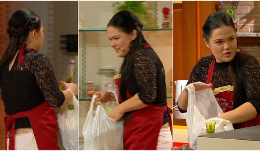 Takýto zlepšovák sme tu ešte nemali: Súťažiaca šupla ingrediencie rovno do igelitky!