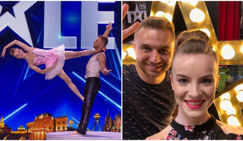 Zamilovaný pár porotu úplne odrovná: Ich akrobatické číslo vás zdvihne zo stoličiek!