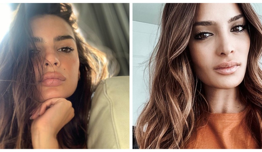 Tá podoba! Naozaj sa Veronika Vágnerová podobá na Emily Ratajkowski?