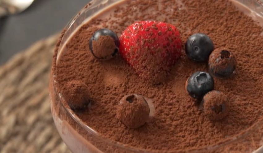 Dezert: Black ček mek wek