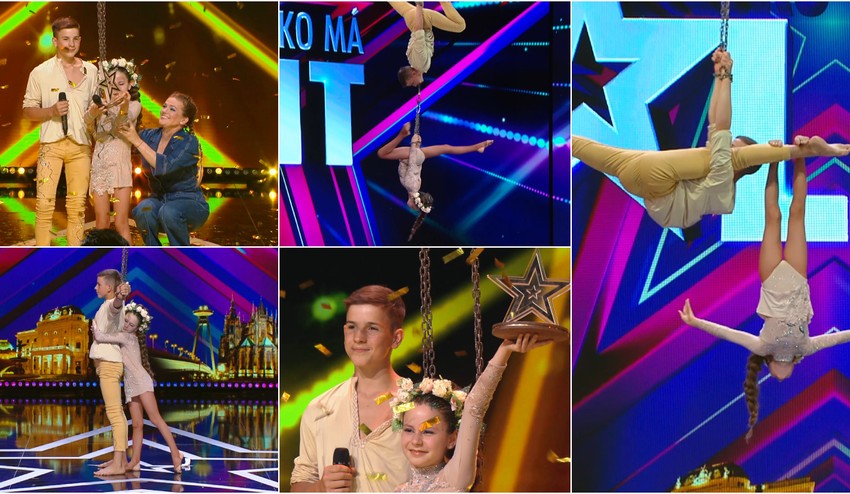 Dojatá porota na nohách! Mladí akrobati predviedli neuveriteľnú šou: Zaslúžený zlatý buzzer!