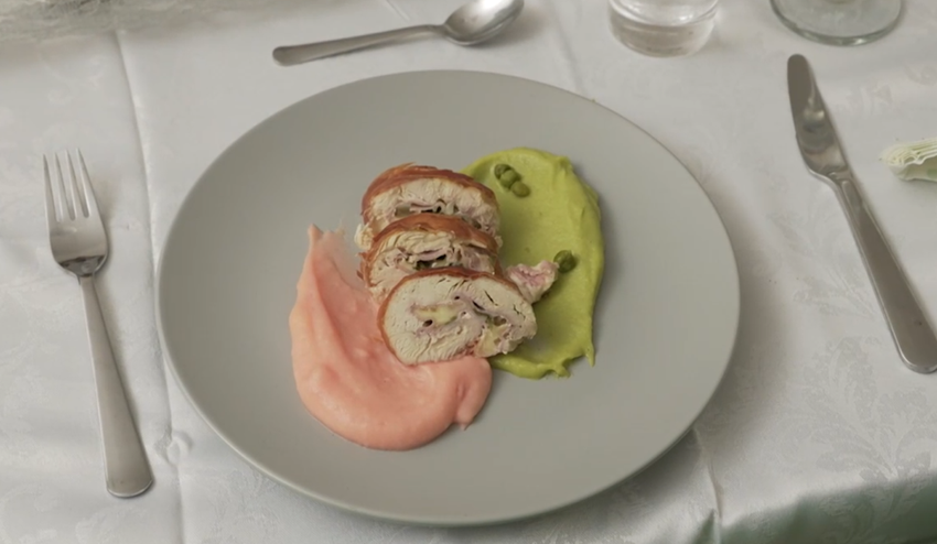 Hlavné jedlo: Farebný abstrakt