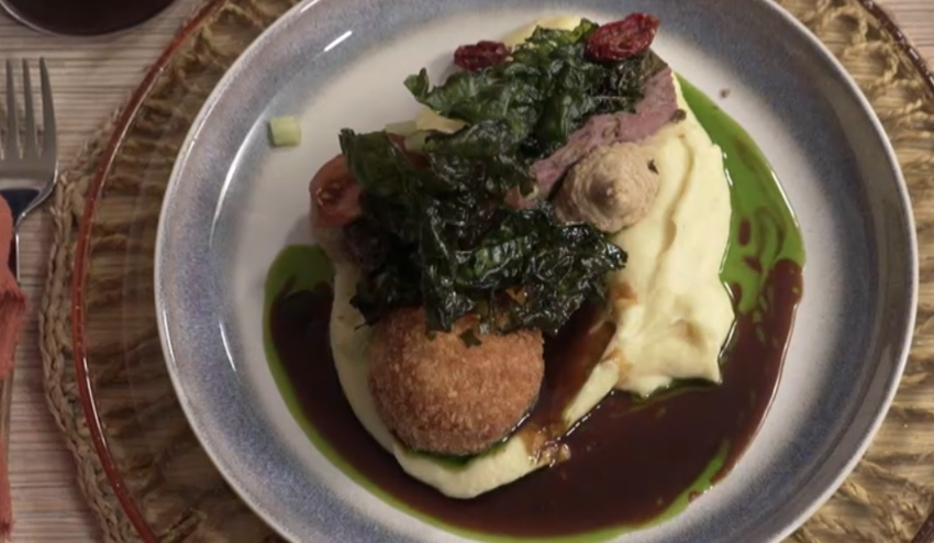 Hlavné jedlo: A je to v keli