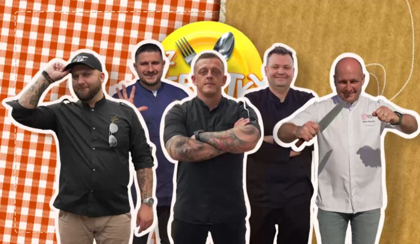 V relácii Bez servítky je opäť týždeň PROFÍKOV: VRACIA sa známa päťka kulinárskych MAJSTROV!