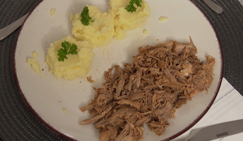 Hlavné jedlo: Na roztrhanie