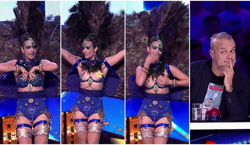 Trapas! Pávia tanečnica ukázala v Talente bradavku: Porota sa hanbila viac než ona!