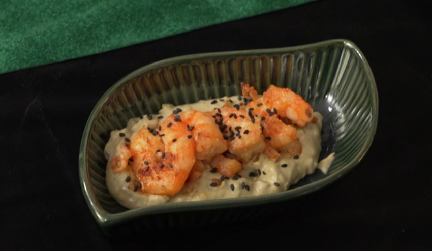 Predjedlo: Opucované v plameňoch