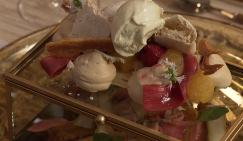 Dezert: Vyprážané v skle