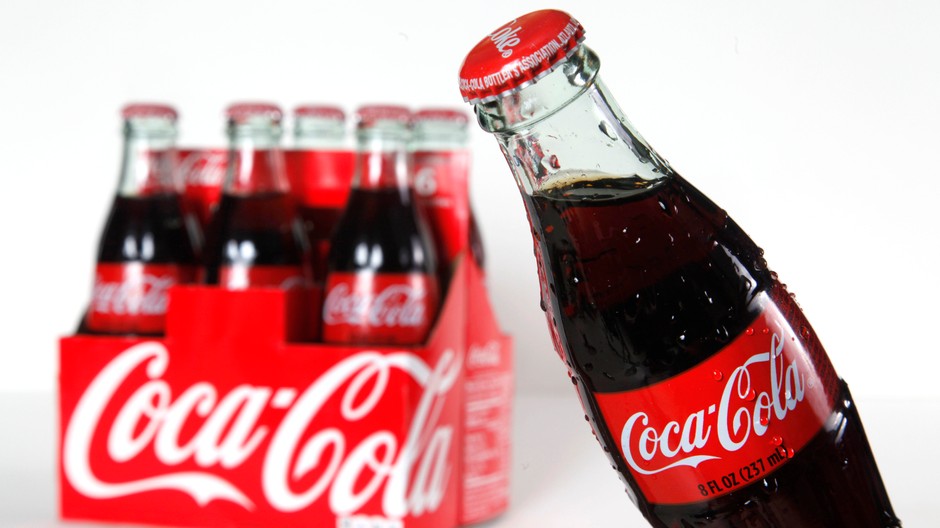 Coca-Cola fľaška ilustračné foto