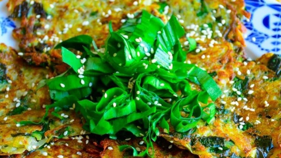 placky z medvedieho cesnaku