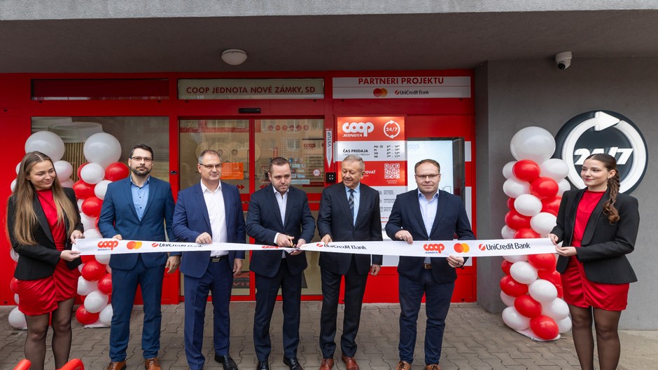Otvorenie predajne v Novych Zamkoch