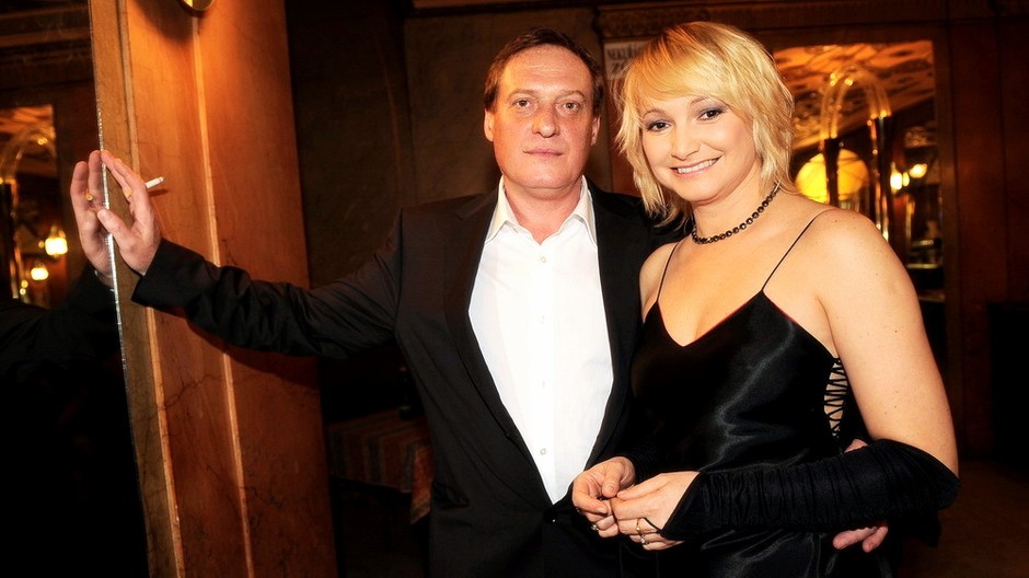 Šišková Anna herečka režisér Jiří Chlumský vydaj večierok párty