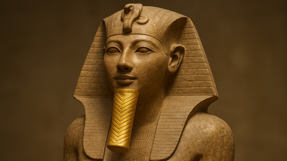 faraónka-socha-brada
