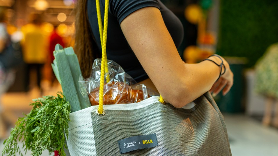 Dorka Bags x BILLA_ nákupná taška