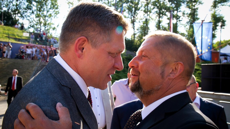 Štefan Harabin a Robert Fico