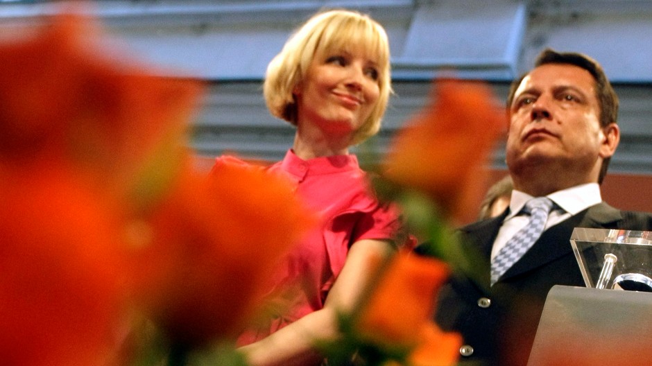 Jiří Paroubek a jeho žena Petra Paroubková