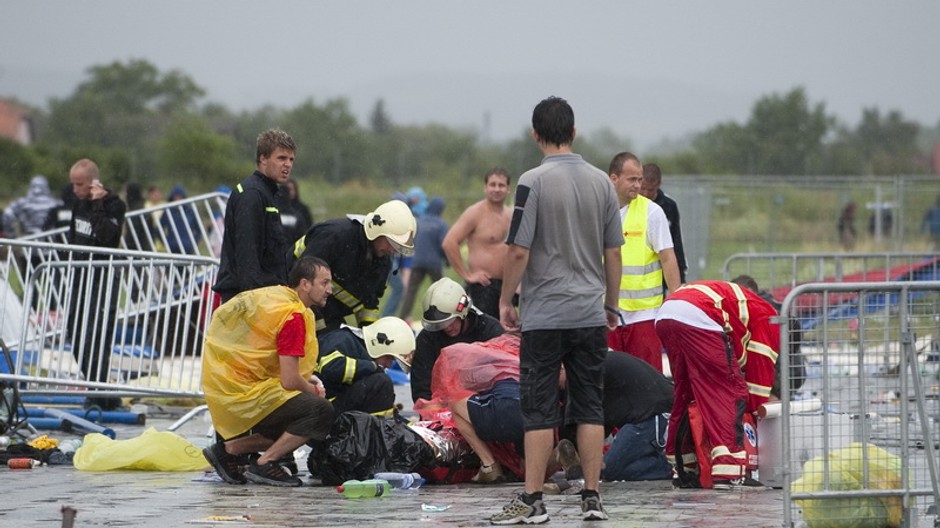 zraneny clovek pohoda 2009 zachranna akcia