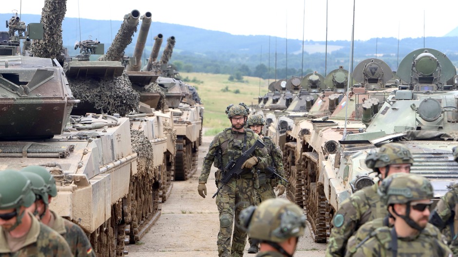 Lešť CV armáda cvičenie