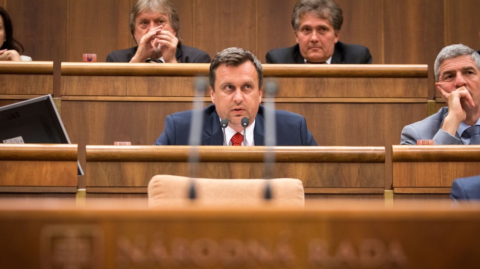 Andrej Danko, predseda parlamentu