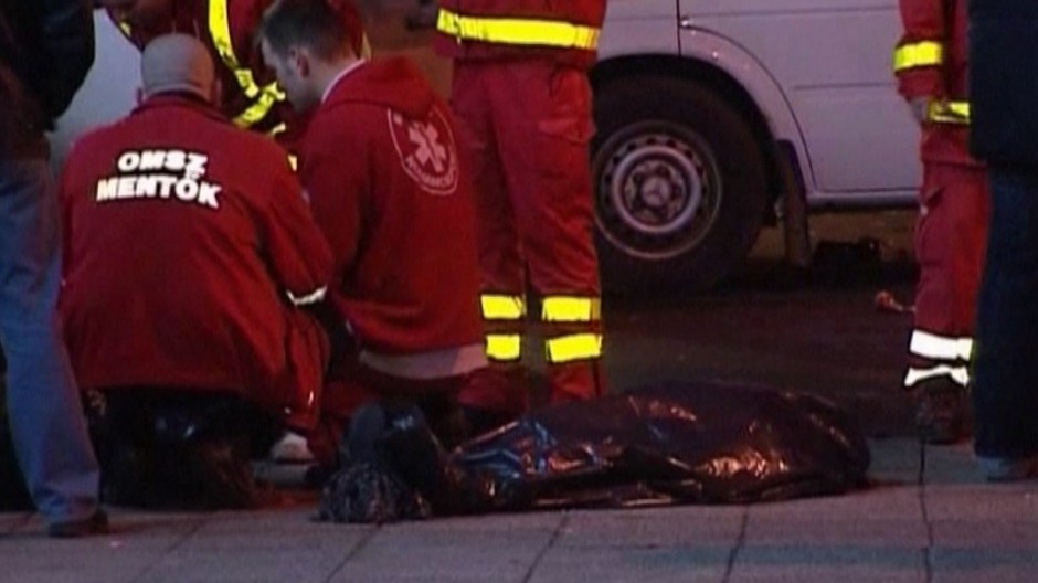 Mŕtvola v igelite, maďarskí záchranári, budapest, cesta