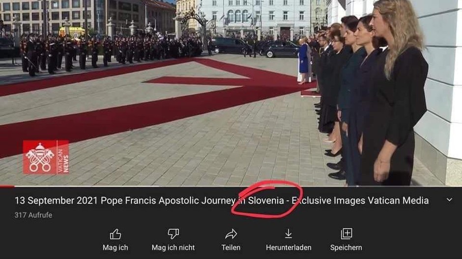Faux pas vatikánskej televízie