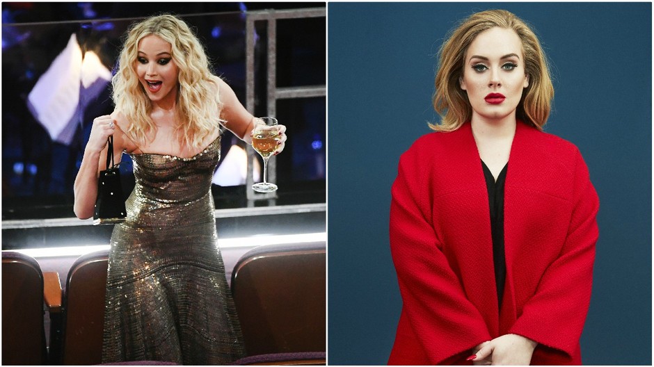 adele jennifer lawrence