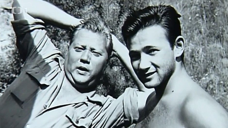 So synom Rudolfom, pred prvým infarktom.