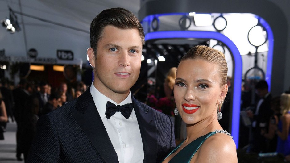 Scarlett Johansson a Colin Jost