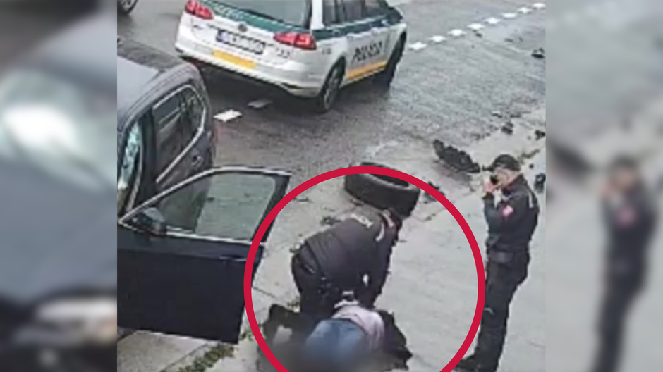 polícia resuscitácia