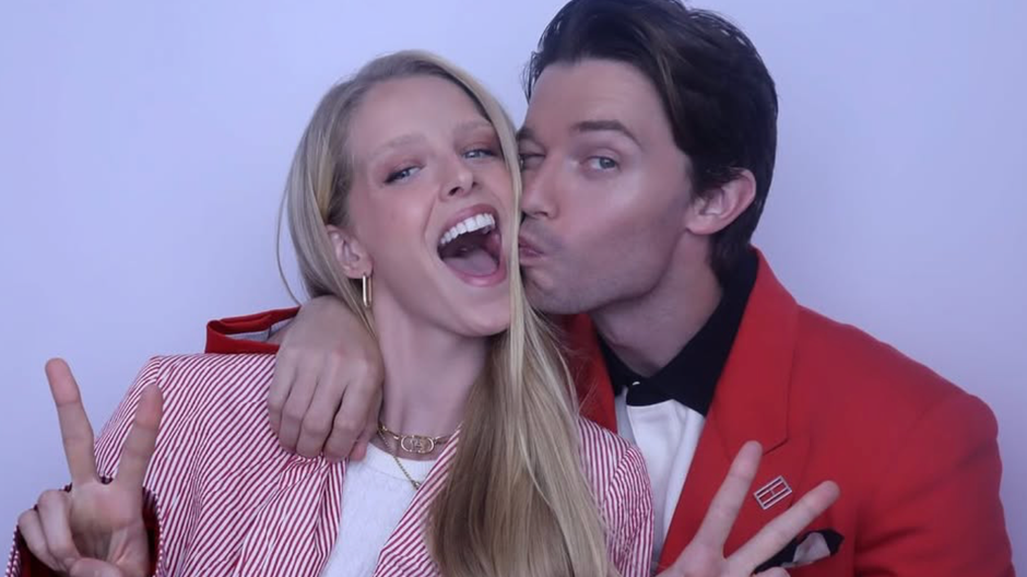 Patrick Schwarzenegger s manželkou