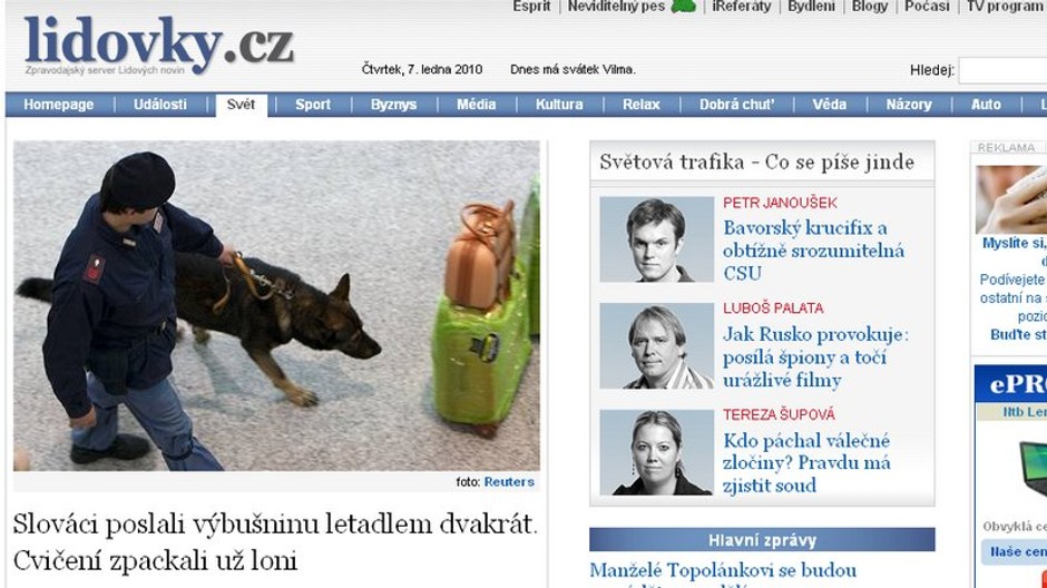 lidove noviny pisu o skandale s vybusninou