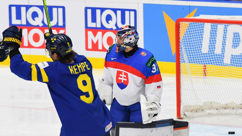 MS v hokeji Švédsko - Slovensko (1)