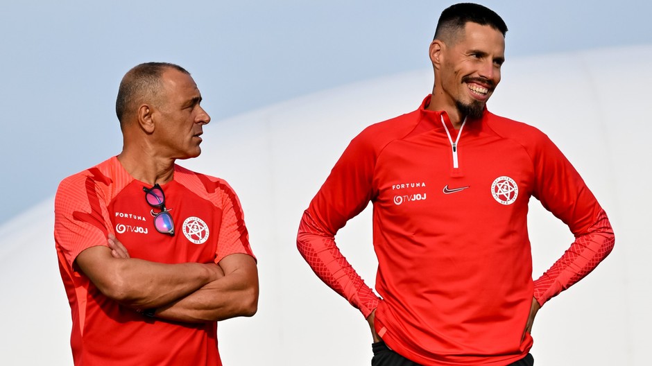 Francesco Calzona a Marek Hamšík