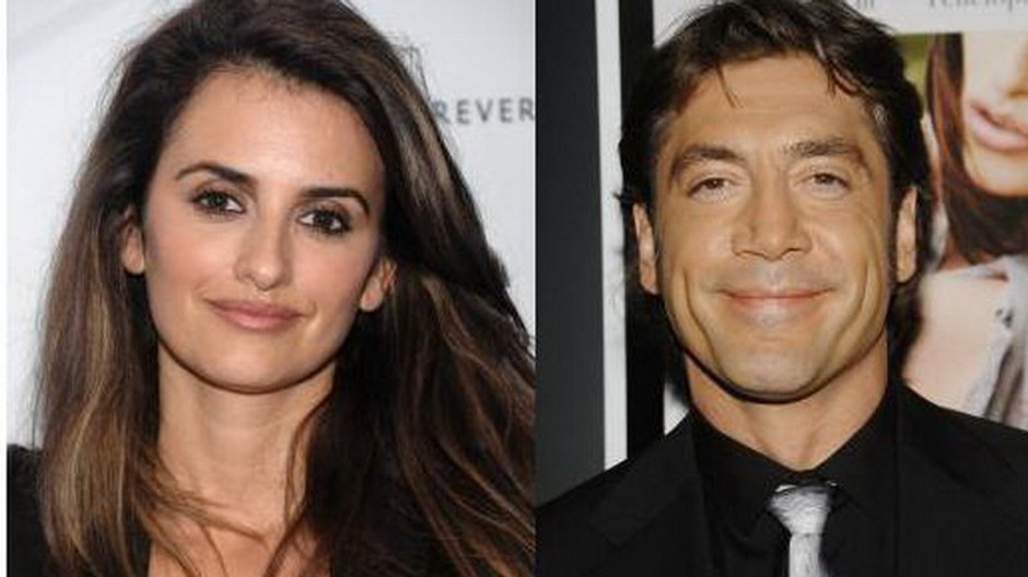 Penelope Cruz a Javier Bardem, montáž